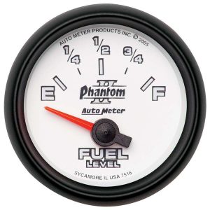 2-1/16in P/S II Fuel Level Gauge 240-33ohms ATM7516