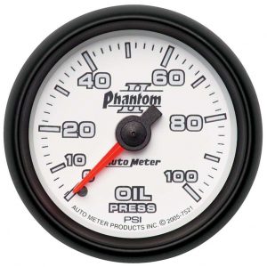 2-1/16in P/S II Oil Pressure Gauge 0-100psi ATM7521