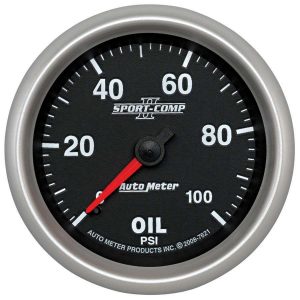2-5/8 SC II Oil Pressure Gauge 0-100psi ATM7621