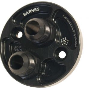 Oil Filter Block Off Plate -12 Fitting BAR8932-12