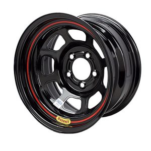 15x7 5x100mm 3in DOT Black BAS57RN3