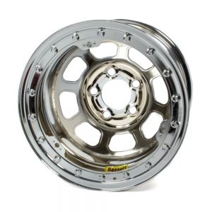 15x8 B/L Chrome Wheel 5x5 2in BS BAS58D52ICLK