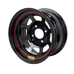 15x8 5x5 Black Spun 4.5in BS BAS58S545