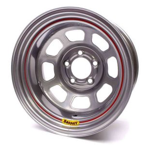 15x8 5x5 Silver Spun BAS58S54S