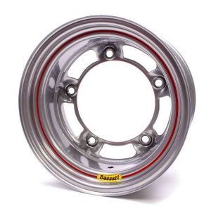 15x8 W/5 Silver Spun BAS58SR2S