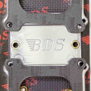 Dual Carb Adapter Polished 671/871 BDSCA-9025