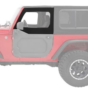 Upper Fabric Half Doors Jeep 07-18 Wrangler JK BES51733-17