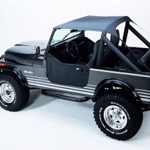 76-86 Jeep CJ7 Charcoal Traditional Bikini BES52508-09