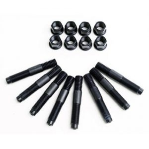 Aluminum Blower Stud Kit Black Anodized (8pk) BLS2590