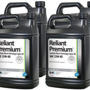 Reliant Premium 15w40 Case 4 x 1 Gallon Jugs BPO52004-4