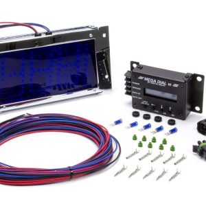 Mega Dial Board - Black w/Blue Leds BRPMEGADIAL-BB