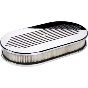Large Oval Ball Milled Air Cleaner BSP15420