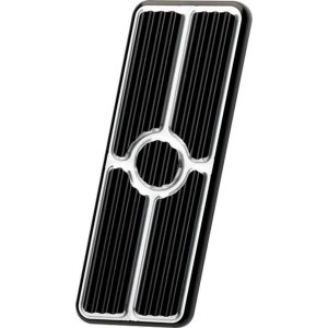 67-69 Camaro Gas Pedal Pad Black BSP199265