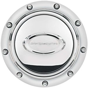 Horn Button Riveted Polished Logo BSP32710