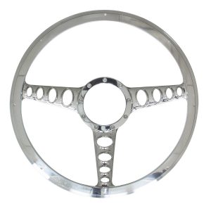 Half Wrap Billet Steerng Wheel 15.5in Outlaw BSP34445