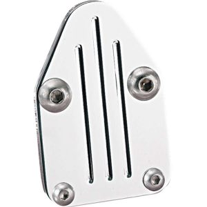 SBC Fuel Pump Block Off Polished BSP41120