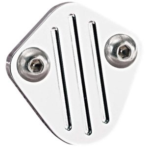 BBC Fuel Pump Block Off Polished BSP41220