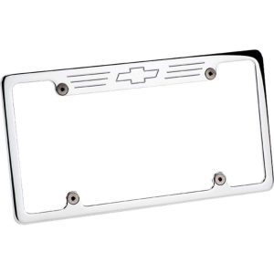 License Frame Bowtie- Polished BSP55623