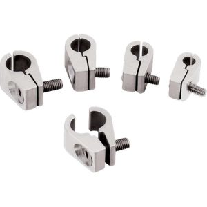 Billet Line Clamps 1/2in 4pcs BSP65510