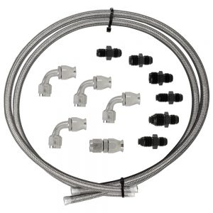 Hose Kit Power Steering W/Pump Mount Resevoir BSP77905