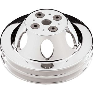 Polished BBC 2 Groove Upper Pulley BSP82220