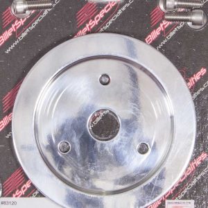 Polished BBC 1 Groove Lower Pulley BSP83120