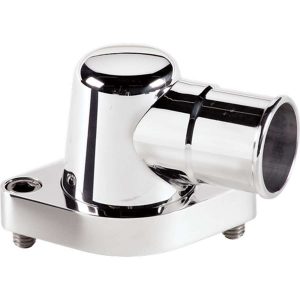 Polished SBC 90 Degree Water Neck BSP90220
