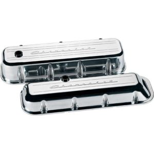 BBC Valve Covers Chevy Logo Tall BSP96123