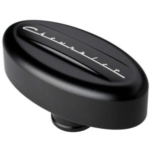 Breather Valve Cover Retro Black Chevrolet BSPBLK20923