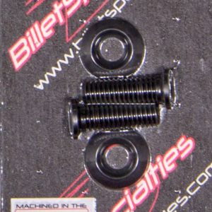 5/16-18 X 1in SS Bolts Black Pair BSPBLK66110