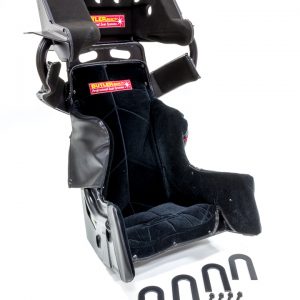 Seat 14-1/2in Sprint Adv Slide Job Flat Black BUTADV14308-03-4001-FB