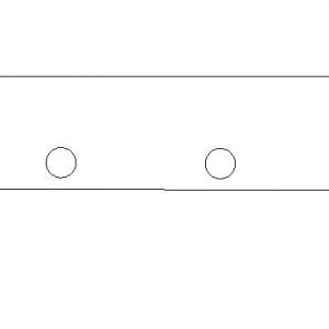 Intake Gasket Set SBC w/18 Degree Heads CAGC5541-060
