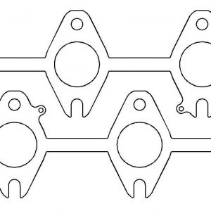 MLS Exhaust Gasket Set Dodge 5.9L Cummins Dsl CAGC5726-040