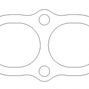 MLS Exhaust Gaskets .030 SBC w/SB2 Heads CAGC5836-030