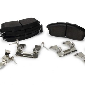 Posi-Quiet Semi-Metallic Brake Pads with Hardwar CBP104.08151