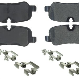 Posi-Quiet Semi-Metallic Brake Pads with Hardwar CBP104.10990