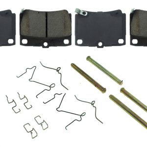 Posi-Quiet Ceramic Brake Pads with Shims and Har CBP105.07330