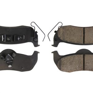 Posi-Quiet Ceramic Brake Pads with Shims and Har CBP105.10410