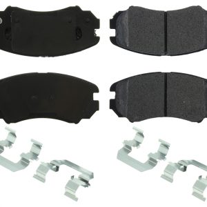 Posi-Quiet Extended Wear Brake Pads with Shims a CBP106.09240