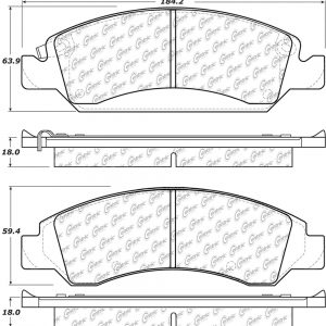 Brk Pads W/Hrdwr CBP306.13630