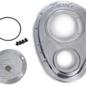 Aluminum Timing Cover - SBC w/BBC Snout 2pc. CLO9-229