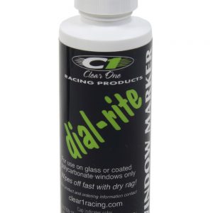 Dial-in Window Marker White 3oz Dial-Rite CLRDRM1