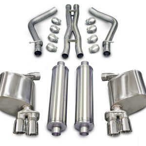 Exhaust Cat-Back - 2.5in Dual Rear Exit COR14522