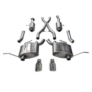 Exhaust Cat-Back - 2.5in Cat-Back Dual Rear COR14991
