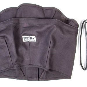 Helmet Skirt Black Velcro Attachment CRW20174