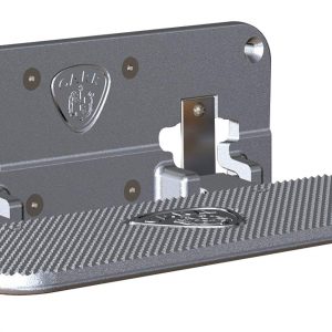 Mega Step Flat Mount Black Powder Coat CTA190001