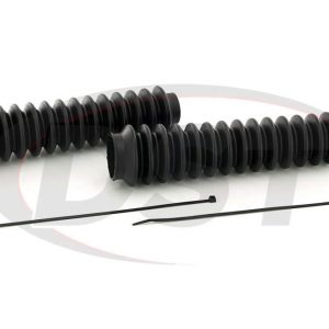 Shock Boots & Zip Ties B agged Pair Black DASKU20002BK