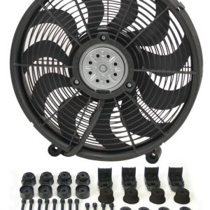 17in High Output RAD Fan Single DER16217