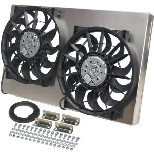 Dual RAD Fan w/Alum Shroud Assembly DER16825