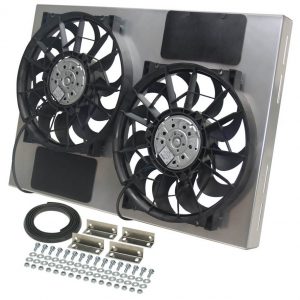 Dual RAD Fan w/Alum Shroud Assembly DER16826